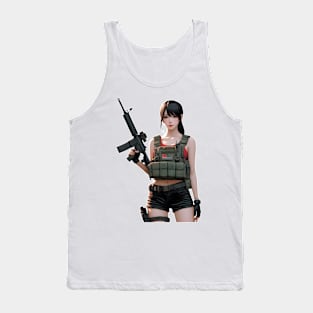 Tactical Girl Tank Top